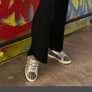 Tweed sneakers